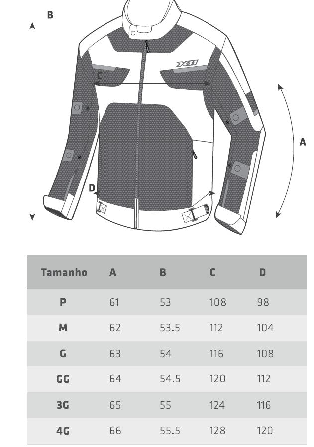 Jaqueta X11 Breeze 2 Masculina - Preta