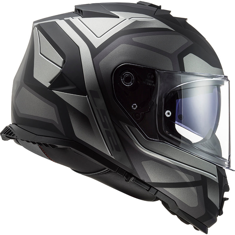 Capacete LS2 FF800 Storm Faster Titanium