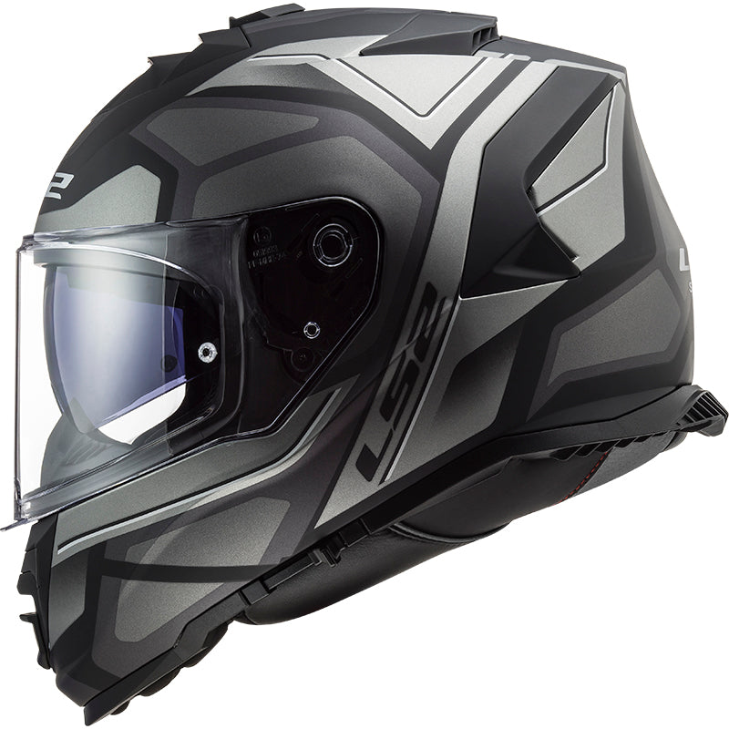 Capacete LS2 FF800 Storm Faster Titanium