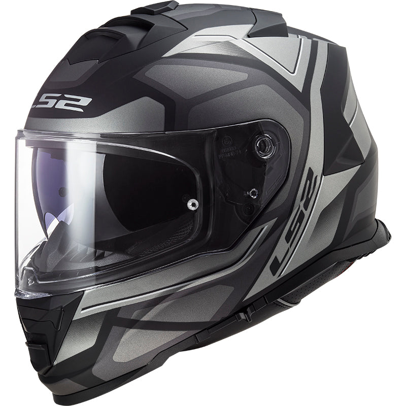 Capacete LS2 FF800 Storm Faster Titanium