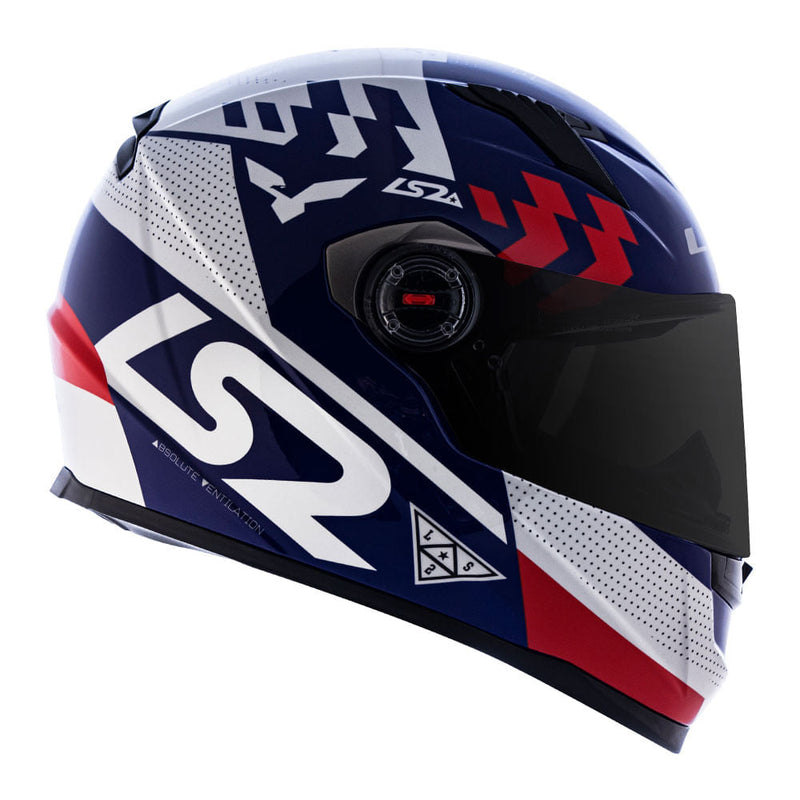 Capacete LS2 FF358 Classic Podium Blue/White/Red