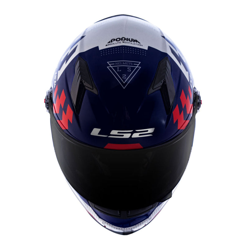 Capacete LS2 FF358 Classic Podium Blue/White/Red