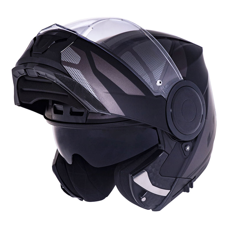 Capacete Ls2 FF902 Scope Mask Titaniun