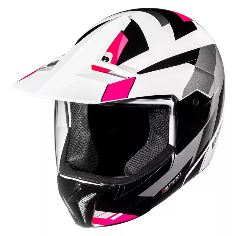 Capacete Bieffe 3 Sport React Rosa