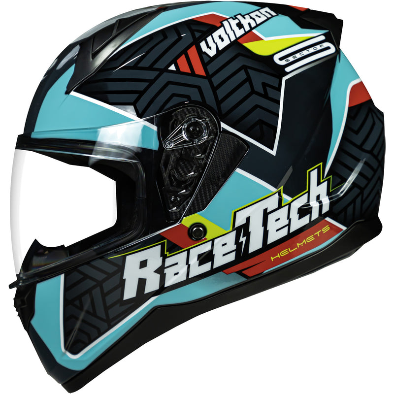 Capacete Race Tech Sector Voltkon Black/Green