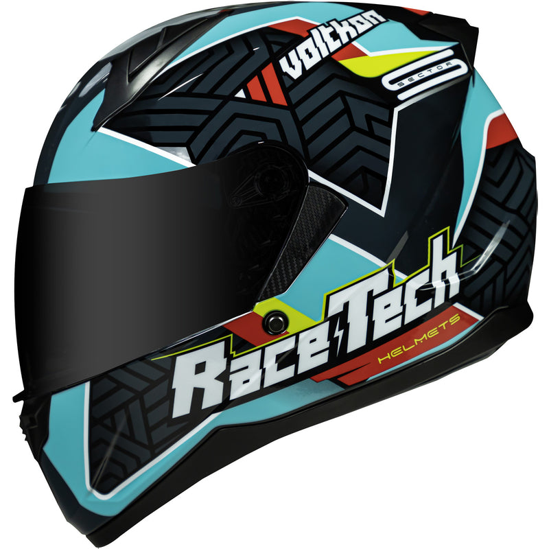 Capacete Race Tech Sector Voltkon Black/Green