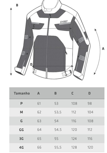 Jaqueta X11 Breeze 2 Masculina - Preta