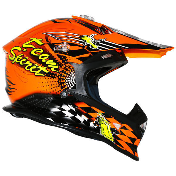 Capacete Helt Cross MX Bull