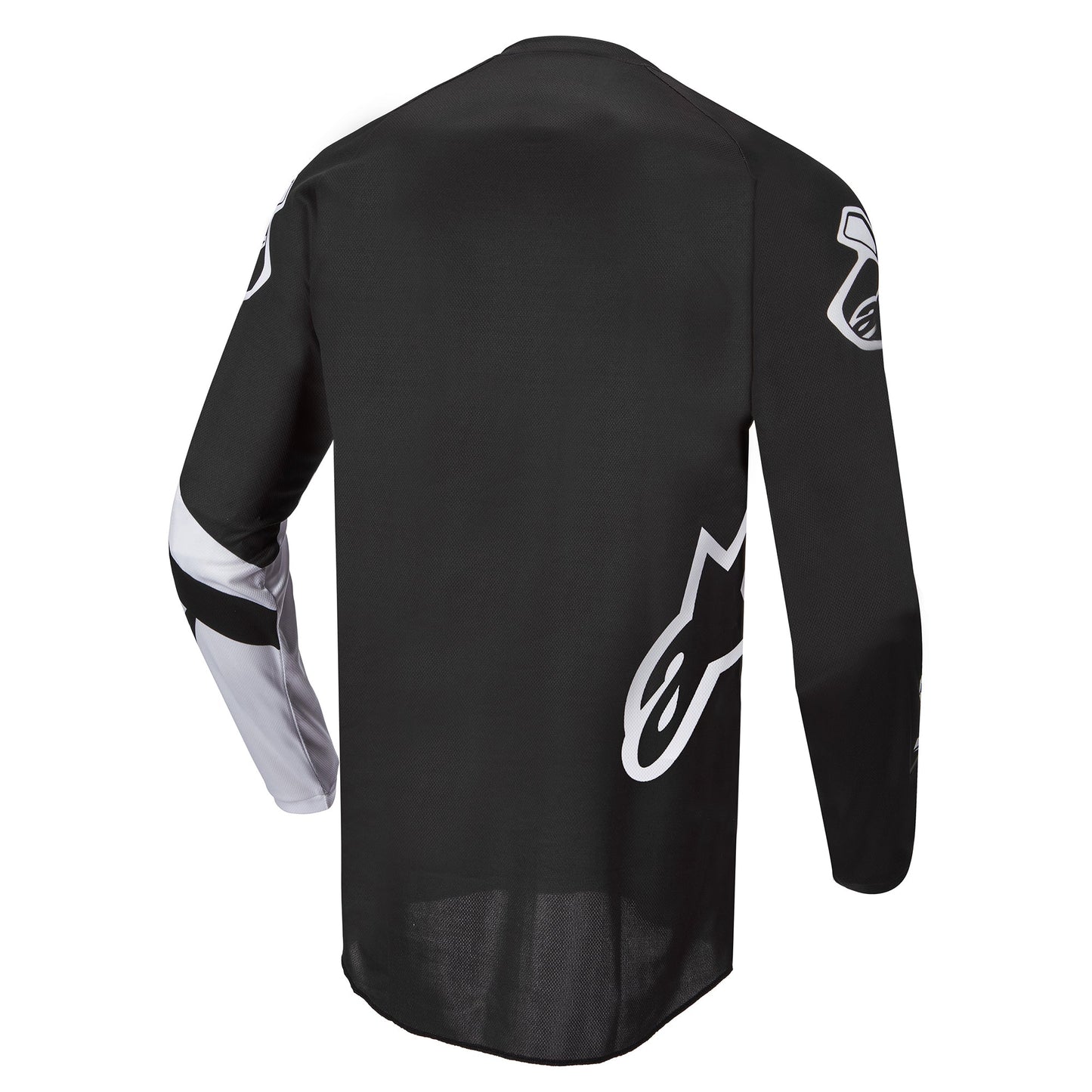 Camisa Alpinestar Fluid Chase 22 Preto/Branco