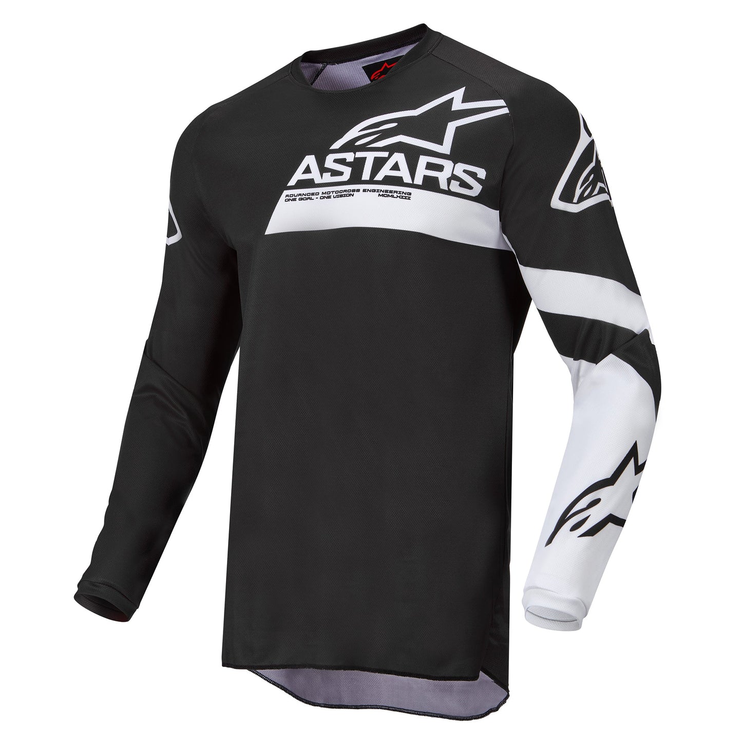 Camisa Alpinestar Fluid Chase 22 Preto/Branco