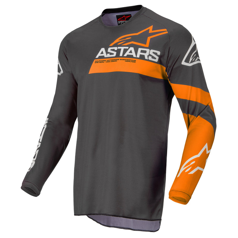 Camisa Alpinestar Fluid Chase 22 Anthracite/Coral Fluor