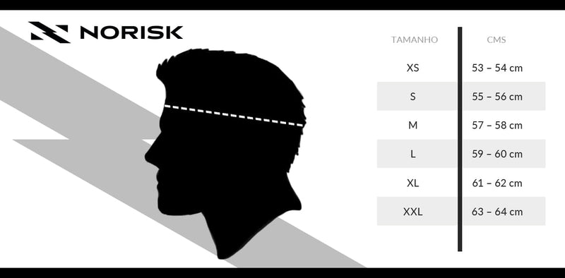 Capacete Norisk Orion Mono Titaniun