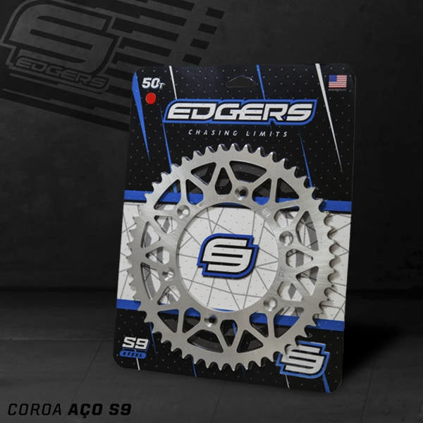 Coroa CR/CRF 125/230/250/450 53D Prata Edgers