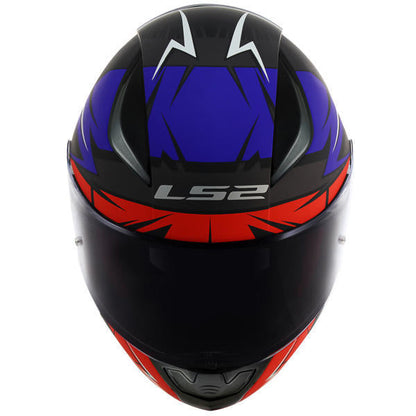 Capacete LS2 FF353 Rapid Cromo - Red/Blue