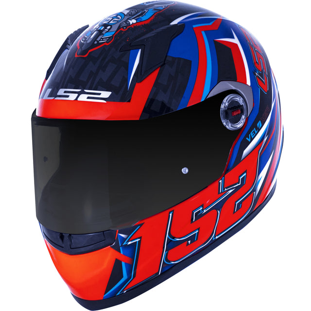 Capacete Ls2 Ff358 Classic Veloxer Orange