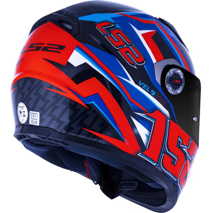 Capacete Ls2 Ff358 Classic Veloxer Orange