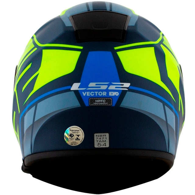 Capacete LS2 FF397 Vector Kripton Azul