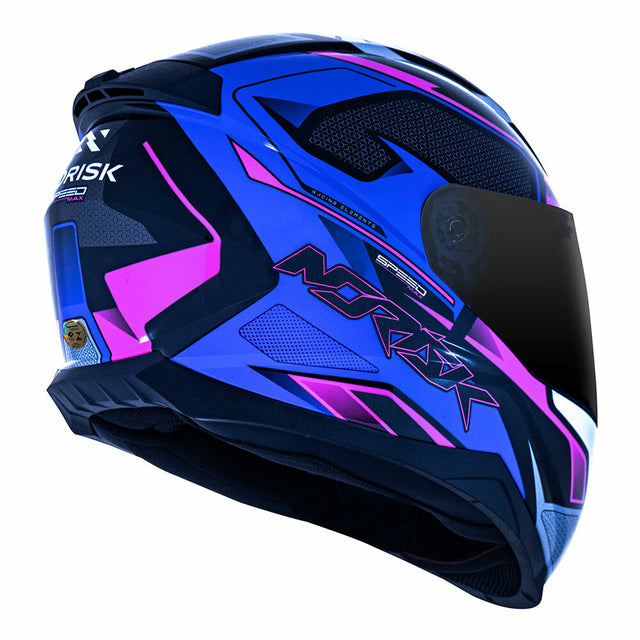 Capacete Norisk Razor Speedmax Black/Purple